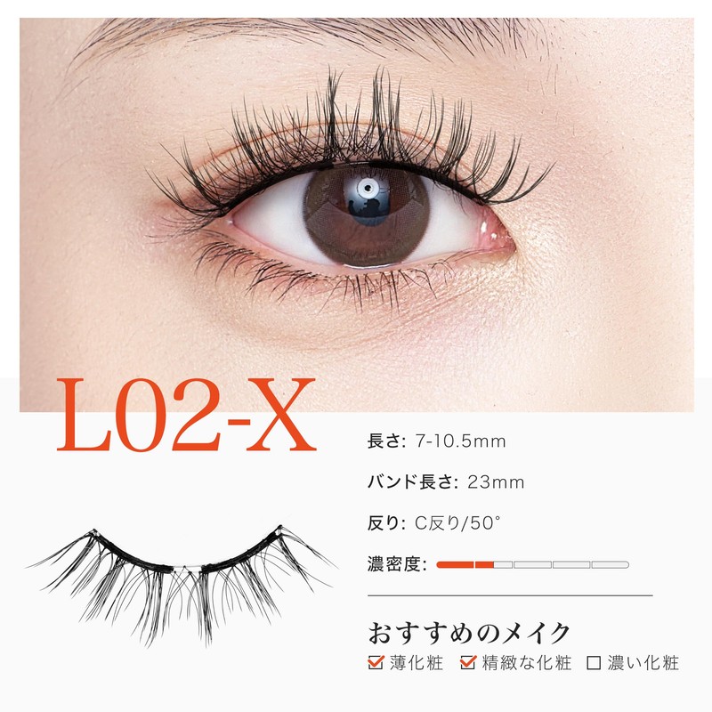 LASHVIEW Upgrade Magnetic Eyelashes with Applicator, Reusable Soft Magnetic Eyelashes,