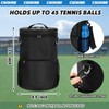 Tennis & Baseball Ball Bag,For Softball, Lacrosse, Pickle Ball, Golf