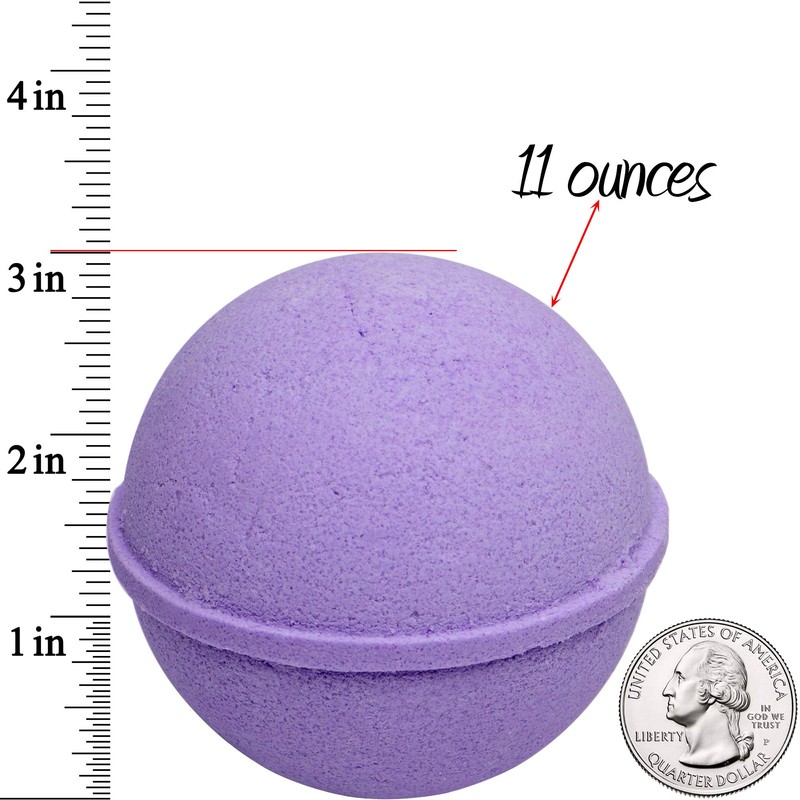 Ocean Breeze Lavender Bath Bombs Gift Set of 2 with