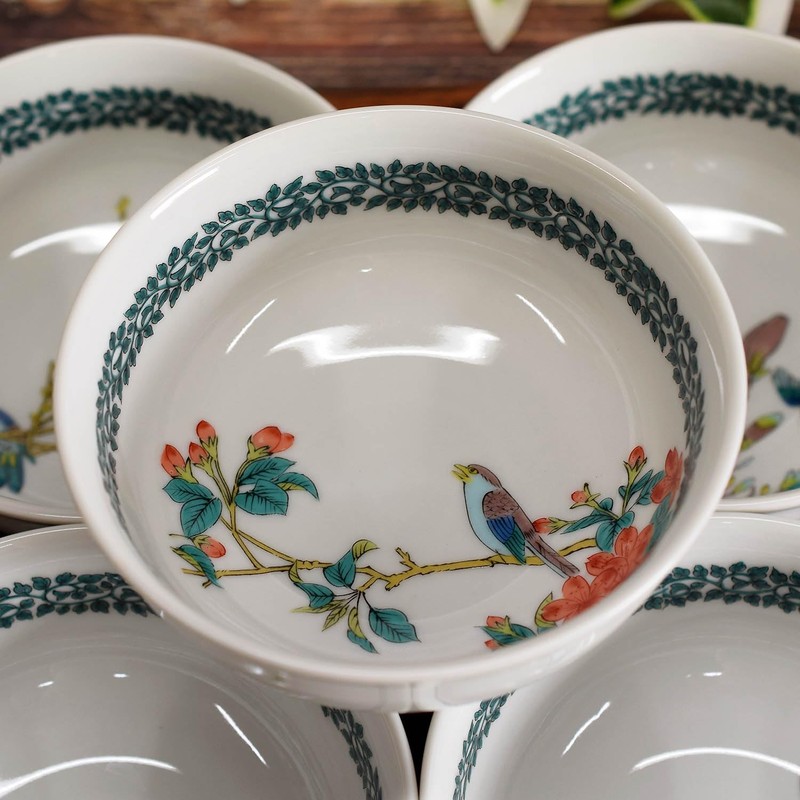 Waza no Collection Stylish Tableware, Kutani Ware, Small Pot, Set