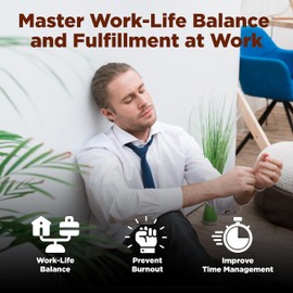 Work-Life Balance Affirmations for Men and Women: Cards for stress relief and mindfulness. Prevent work burnout. Developed by a psychologist.