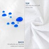 Moonsea Waterproof Zippered Pillow Protector，4 Pack King Size 20 x