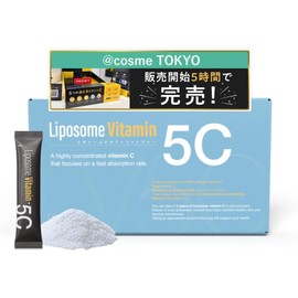 [High absorption x sustained effect] Liposomal Vitamin 5C Supplement 30 packets | Contains 5 types of highly concentrated Vitamin C (1,066mg) Liposomal Vitamin Long-acting Vitamin No artificial sweeteners
