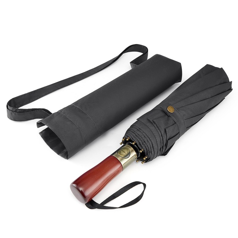 G4Free 54 inch Large Compact Windproof Golf Umbrella for Rain