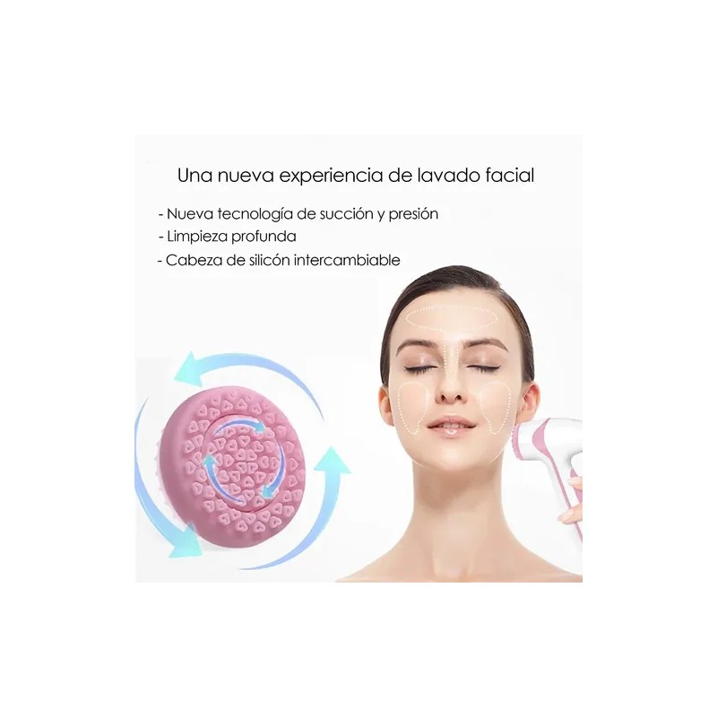 Limpiador Facial Eléctrico Tipo Lumi, Limpiador Eléctrico