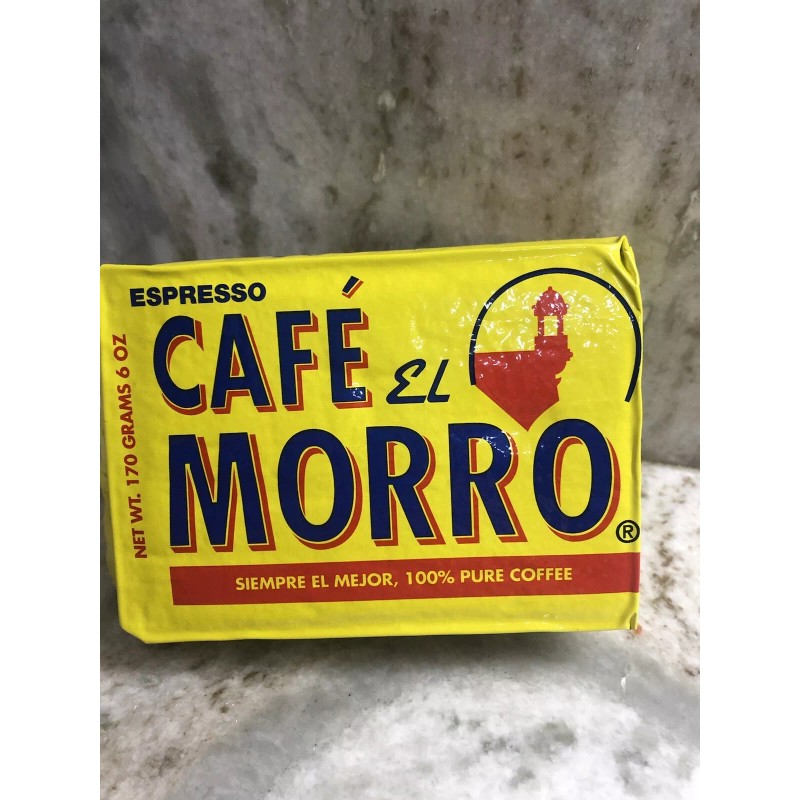 Puerto Rico Espresso Cafe el MORRO-Puerto Rico/100% Pure:170gm/6oz. ShipN24Hours