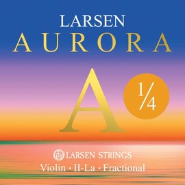LARSEN Strings Aurora 1/4 Strings for Violin A 1/4 Medium