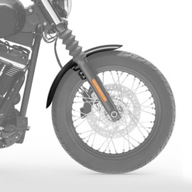 TCMT Black Front Fender Fit For Harley Street Bob FXBB/FXBBS 2018-2025 FXDB 2006-2017 Softail Standard FXST 20-25 Low Rider S FXDLS 16-17 Super Glide FXD 06-10 Custom FXDC 06-14