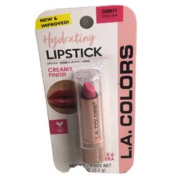 L.A. Colors Hydrating Lipstick-Bright Pink. ShipN24Hours