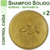 Kit de 2 Shampoos Sólidos de Romero y Bergamota, 100gr
