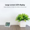 Temperature Humidity Monitor 3 in 1 Temp Tester Digital Display