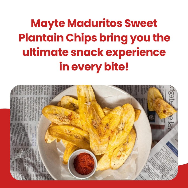 Mayte Maduritos || Sweet Plantain Chips || 3 oz /