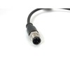 M12 4-Pin Connector PVC Sensor Cable, A Code Straight Male