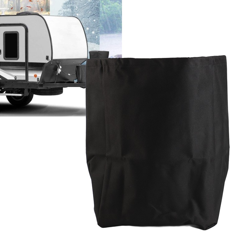 Tongue Jack Cover Polyester Oxford Cloth for RV Electric Trailer