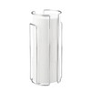 Wenko 16825100 Chrome Wall/ Standing Spare Paper Holder, 14.5 x