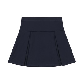Nautica Girls' Little School Uniform Sensory-Friendly Performance Pleated Scooter, Navy, 5