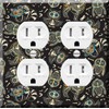 Double Duplex Outlet Cover Wall Plate - Day of the
