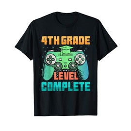 Controller 4th Grade Level Complete Last Day Of School Boys T-Shirt