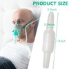JEYORZY 5 Pack Oxygen Hose Connector, Rotating Hose Connector, Swivel
