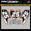 KTM FITS KTM 65 2016 TO 2023 NUMBER PLATE GRAPHICS