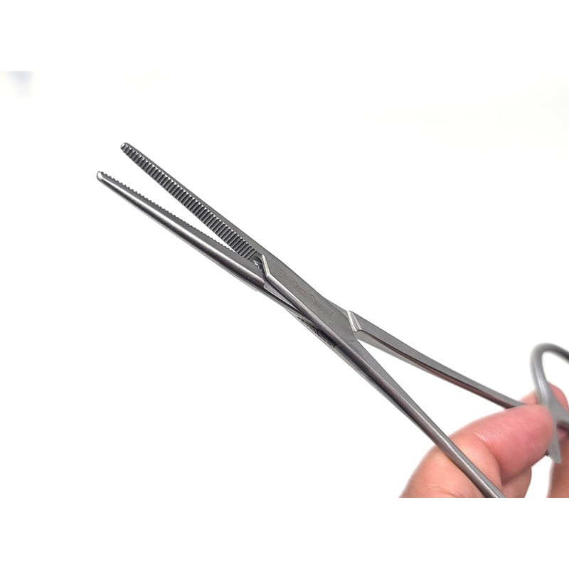 Dog Pet Ear/Nose Hair Puller Grooming Hemostat Locking Forceps Pliers,