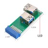 ChenYang CY USB 3.0 Type A Female Dual Side to