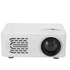 814 Mini Poratble Projector White Housedhold Projector 1080P Support for