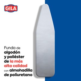 Funda para Burro de Planchar Aluminizada de Máxima Resistencia (Protector para tabla de planchar GILA)…