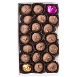 Mrs. Cavanaugh’s 1 lb Creams With & Without Nuts Dark Chocolate