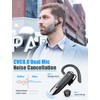 Link Dream - Auricular Bluetooth inalámbrico CVC8.0 para teléfono celular,