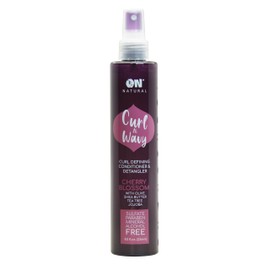 ON NATURAL - Curl n Wavy - Detangler [Cherry Blossom] 4.5oz (Pack of 1)