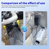 Hanging Charger Waterproof Cover, Electric Scooter Outdoor Transparent Protective Cover,