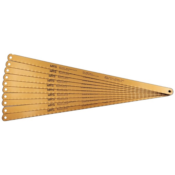 WRS Hacksaw Blades/Handsaw Blades/Hacksaw Blades 300 mm, HSS Bi-Metal, Highly