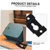 TEHAUX 20pcs Heavy Duty Iron Keyhole Speaker Hangers Durable Wall