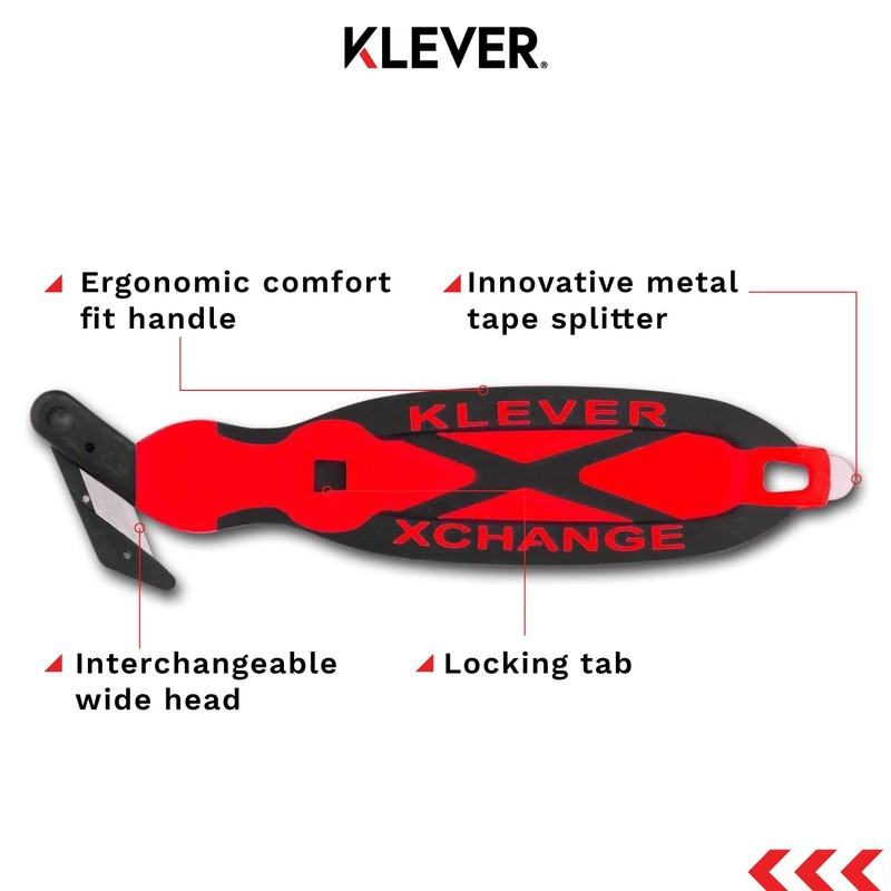 Klever XChange Box Cutter, Klever Kutter Package Opener Wide Cut