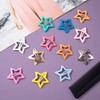 Joez Wonderful 20 Pcs Star Hair Clips, Metal Snap Hair