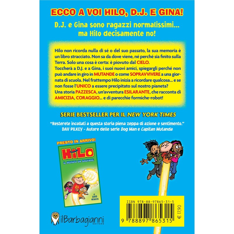 Hilo. Il ragazzo precipitato sulla terra