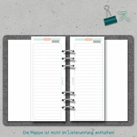ToDo lists suitable for the calendar inserts from SinnWunder® Design HappySinn format DIN A5