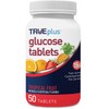 TRUEplus® Glucose Tablets, Tropical Fruit Flavor - 50ct Bottle