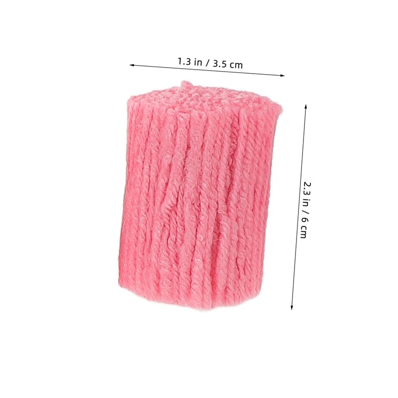 DOITOOL 7pcs DIY Latch Hook Yarn Soft Craft Yarn for