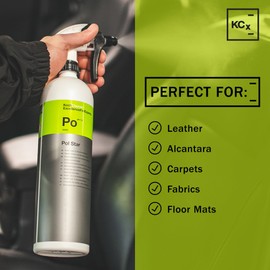 KOCHCHEMIE - Pol Star - Textile, Leather & Suede Cleaner; Natural Cleaner, Protection Formula; No Water Marks (1 Liter)