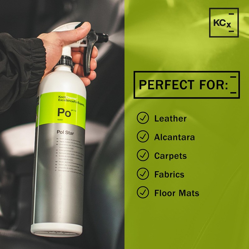 KOCHCHEMIE - Pol Star - Textile, Leather & Suede Cleaner;
