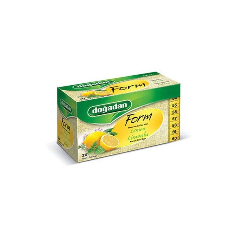 Dogadan Premium Form Mixed Herbal Tea with Lemon 20 Tea