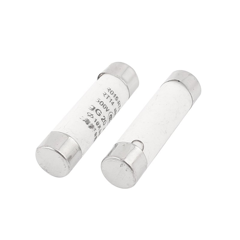 uxcell Multimeter 10 x 38mm Cylinder Fast Blow Ceramic Fuse