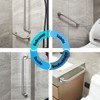 Stahlia Grab Rail Diameter 30 mm Brushed Stainless Steel 350
