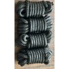 Dock Me Dock Lines 4 Pack Black 1/2 Inch 15FT