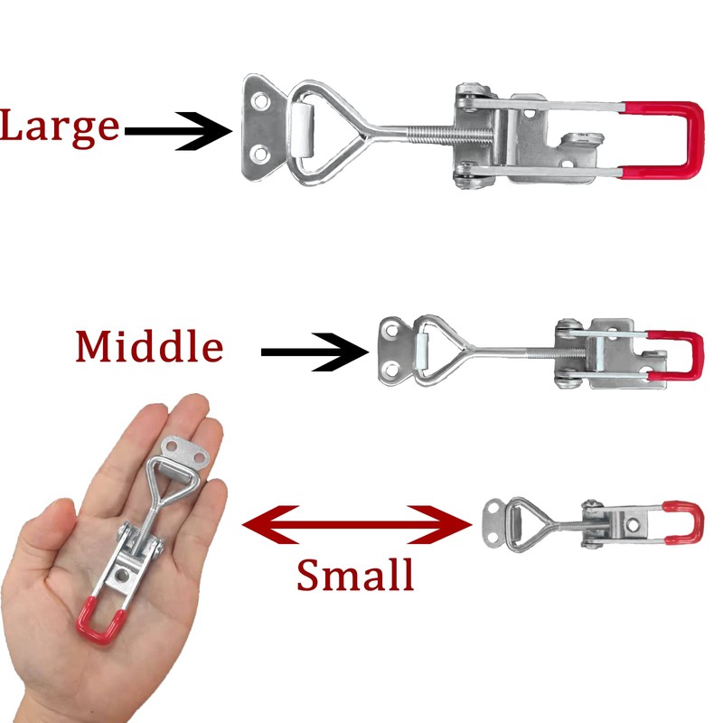 Accessbuy Toggle Clamp Latch 4001 Style,150Kg 330Lbs Holding Capacity Toggle