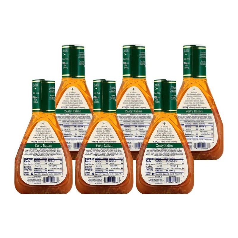 Ken's Steak House Steak House Zesty Italian Dressing (16 Fl