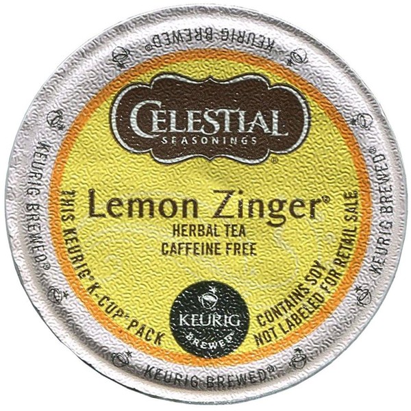 Celestial Seasonings Keurig Lemon Zinger Tea K-Cups 24 Ct