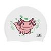escualo Gorra para Natacion Unisex Adulto y Niño Modelo Ajolotito